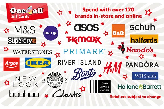 One4all Buy digital gift cards online from Tesco